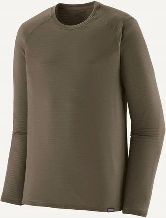 Patagonia Mens Capilene Thermal Weight Crewneck Top In Marlow Brown