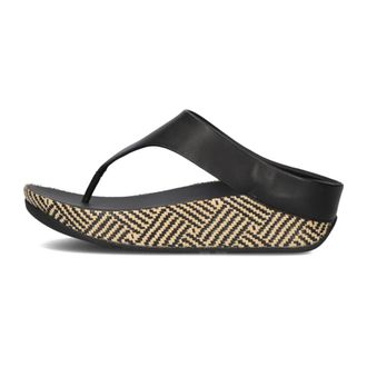 FitFlop Dames, Schoenen, Zwart, Maat: 41 EU Leer