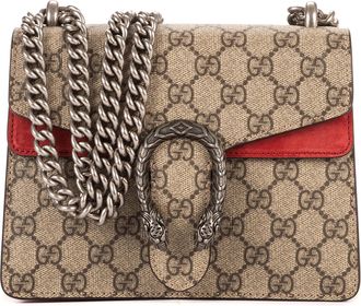 Gucci Pre-owned Womens Dionysus Mini Shoulder Bag - Beige - One Size