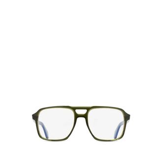 Cutler and Gross Glasses, unisex, Green, Size: 57 MM 1394 Eyeglasses