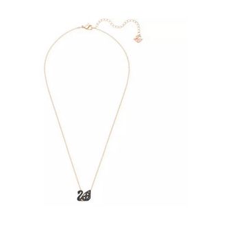 Swarovski Facet Swan Necklace - Dames - Kettingen - Geel - ONE Size - Accessoires