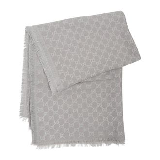 Gucci Printed GG Lam&eacute; Shawl