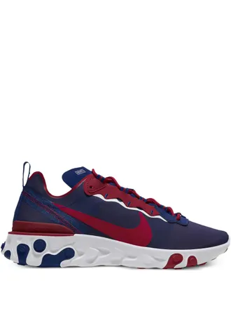 Nike React Element 55 NFL - NY Giants sneakers - men - Fabric/Fabric/Rubber - 13 - Blue