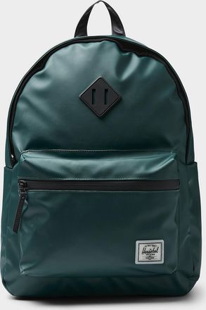 Herschel Mens Forest green water-repellent backpack