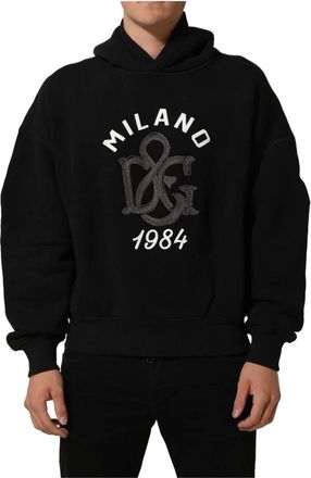 Dolce & Gabbana Uomo, Felpe, Nero, L, new