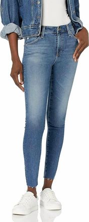 AG - Adriano Goldschmied Farrah High-Rise Skinny Fit Ankle Jeans In 20 Years Illumination