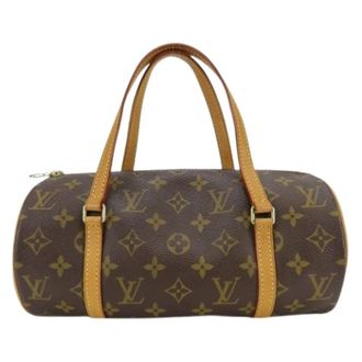 Louis Vuitton Borsa a mano Pre-owned Vintage in tela - - Pre-owned - Donna - Marrone - ONE SIZE