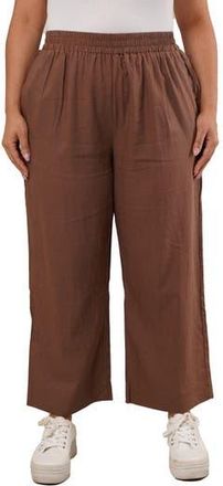 Sunny Leigh Elastic Waist Crop Pants in Bark at Nordstrom Rack, Size 3 X