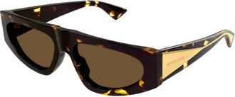 Bottega Veneta Ladies Black Cat Eye Sunglasses BV1277S 002