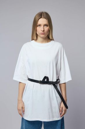 Marina Yee Oversized Double Collar T-shirt