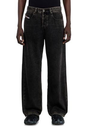 Diesel Relaxed Jeans Low Waist 2001 D-Macro - Jeans - Man - Black