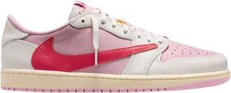 Nike Jordan 1 Retro Low OG SP Travis Scott Sail Tropical Pink - Sport - Mujer - Rosa - 42 EU