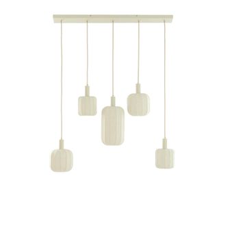 Light & Living Light & Living - L&aacute;mpara Colgante - Tufia - Crema - Metal - Gran