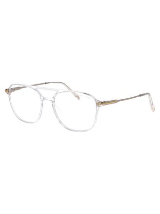 Tom Ford FT5874-B Crystal Injected Eyeglasses - Crystal