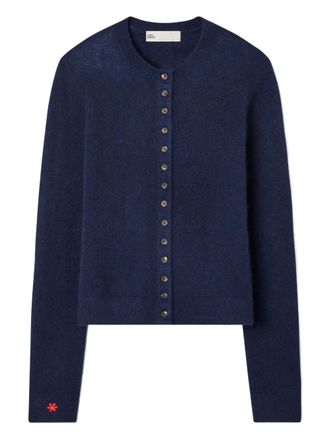 Tory Burch buttoned cardigan - Blue
