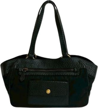 Prada Pre-owned Shoulder Bags, female, Black, Size: ONE SIZE Pre-owned Vintage Leather Shoulder Bag
