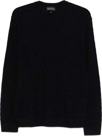 Emporio Armani Wool Crewneck Sweater