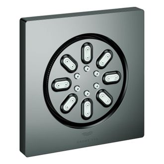 GROHE Ducha Lateral 26802 Rainshower Aqua Forma Cuadrada Hard Graphite, 26802a00