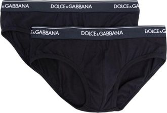 Dolce & Gabbana Black Bi-pack Slips
