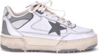 Golden Goose Womens Playground Star Patch Sneakers - White Rubber - Size EU 38