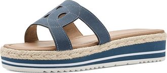Journee Collection Rosalinda Womens Sandals Denim : 9.5 M, Synthetic