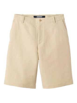 Jacquemus Le Camargue chino shorts - Neutrals