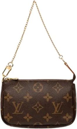 Louis Vuitton Pre-owned Mini Pochette Accessoires - - Pre-owned - Donna - Marrone - ONE SIZE