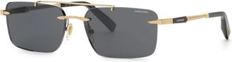 Chopard Zonnebril - Heren - Zonnebrillen - Geel - 60 MM - Accessoires