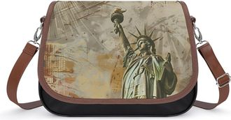 Generic Vintage New York Statue of Liberty1 Fashion Womens Crossbody Bags Novelty Handbag Shoulder Bag Purse