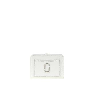 Marc Jacobs Wallets & Cardholders, female, White, Size: ONE SIZE Snap Mini Wallet