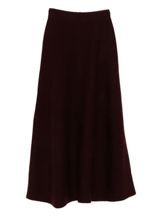 Max Mara Gonna lunga Giberna - Rosso