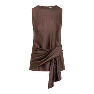 Loulou Studio Donna, Top, Marrone, XS, new