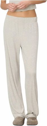 &Eacute;terne Chloe Lounge Pants In Heather Oatmeal