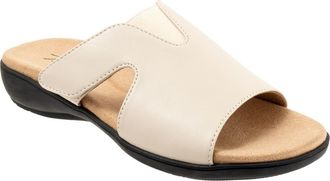 Trotters Roxine 2.0 Slide Sandal - Multiple Widths Available in Ivory at Nordstrom, Size 10.5