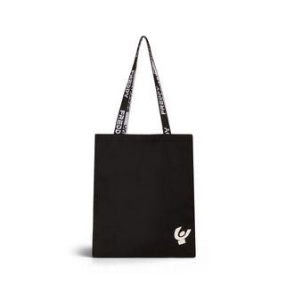 Freddy Borsa Shopper da Donna in Tela con Loghi a Contrasto