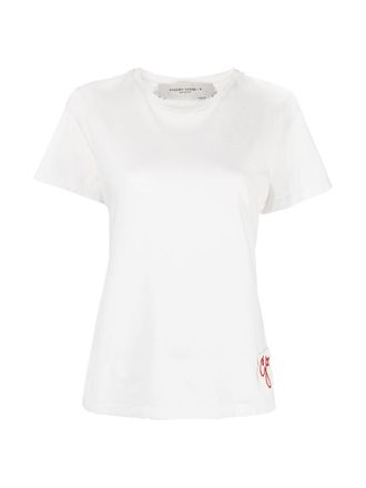 Golden Goose White Cotton T-shirt