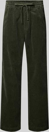 Carhartt Work in Progress Cordhose mit elastischem Bund Modell FLOYDE in Dunkelgruen, Größe XXL