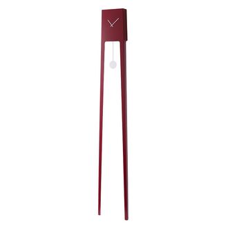 Covo Tiuku pendulum clock, red