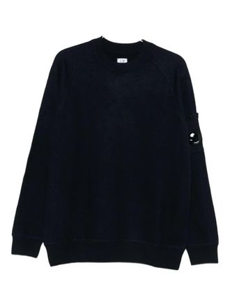 C.P. Company C. P. Company Knitwear Crew Neck In Merino Wool Felted