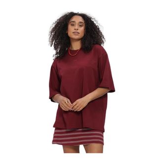 Gestuz GZtimune Tee - Dames - Tops - Rood - Maat: M