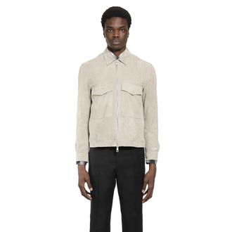 Giorgio Brato Leather Zip-Up Jacket