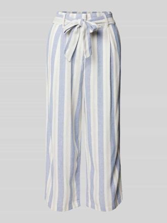 Only Stoffhose mit Taillengürtel Modell CARO in Offwhite, Größe L