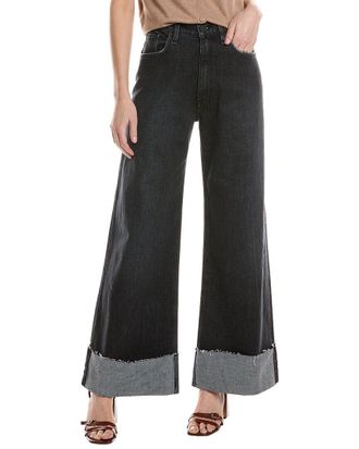 Hudson Jodie Milano Noir Wide Leg Jean