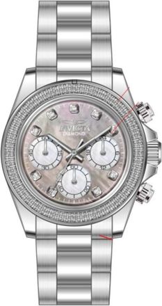 Invicta Elite Diamond Chronograph GMT Quartz Ladies Watch 48756