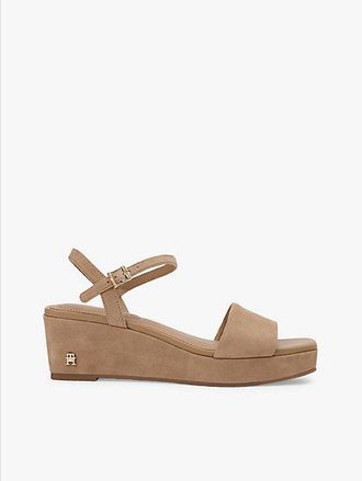 Tommy Hilfiger Sandalias de cu&ntilde;a con monograma TH