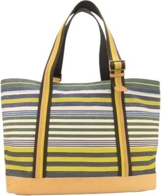 Coach Pre-owned Tote Bag - Heren - Vintage Shopper - Veelkleurig - ONE Size - Leer - Vintage