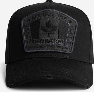 Dsquared2 D2 Patch Baseball Cap