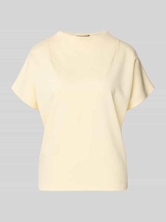 someday Someday Regular Fit T-Shirt aus Viskose-Mix Modell Kiline in Hellgelb, Gr&ouml;&szlig;e 36