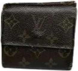 Louis Vuitton Pre-owned Wallets, female, Brown, Size: ONE SIZE Pre-owned Leather Wallet