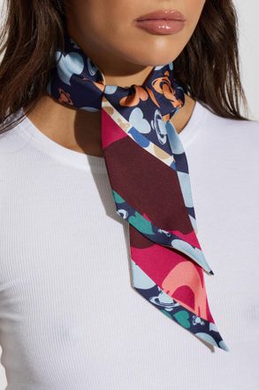Vivienne Westwood Silk Scarf, Unisex, Multicolour